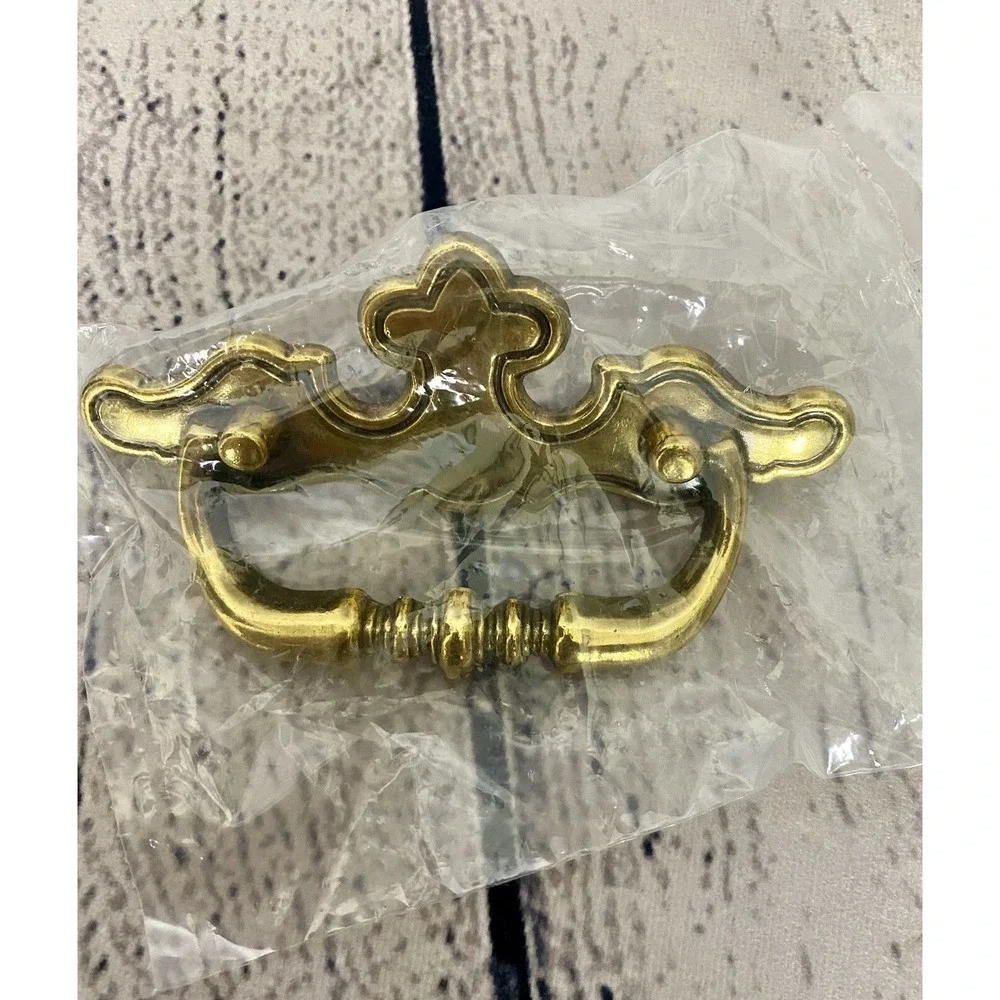 Lot of 8 Amerock Hardware BP768-AE Drawer Cabinet Pulls Cupboard Brass Bail Pull